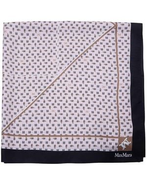 Max Mara Paisley Neckerchief - Purple