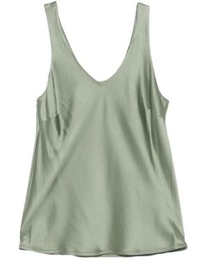 Dixie V-neck top - Verde