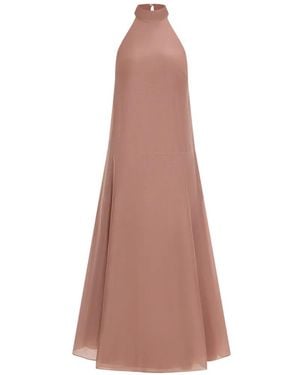 12 STOREEZ Dahlia Halterneck Dress - Pink