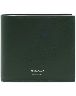 Ferragamo Leather Wallet - Green