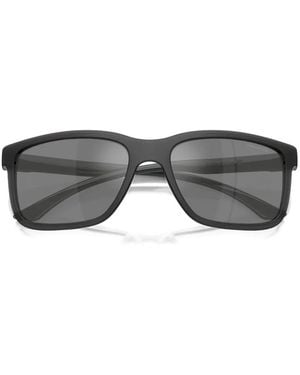 Arnette Headlight Rectangle-Frame Sunglasses - Gray