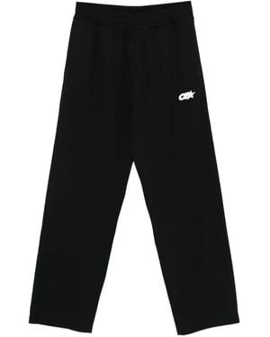 Cole Buxton Pantalon De Jogging À Détail De Logo - Noir