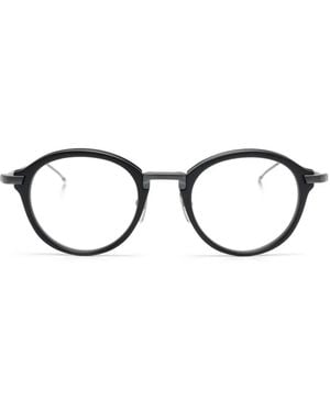 Thom Browne Round-Frame Glasses - Gray