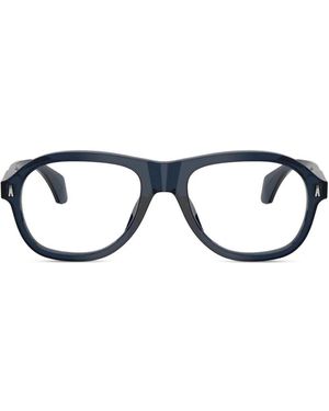 Moncler Gafas Con Montura Redonda - Negro