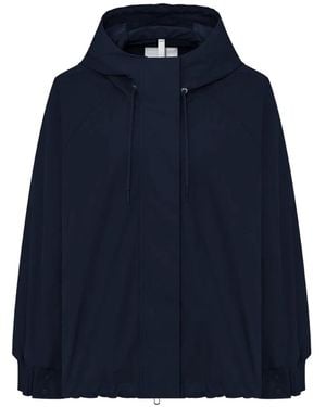 DUNO Hooded Raglan-Sleeve Jacket - Blue
