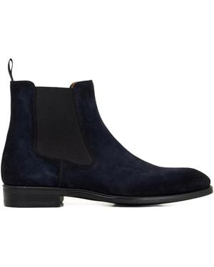 Magnanni Suede Chelsea Boots - Blue
