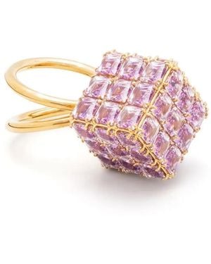 Swarovski Anello Da Cocktail Curiosa - Rosa