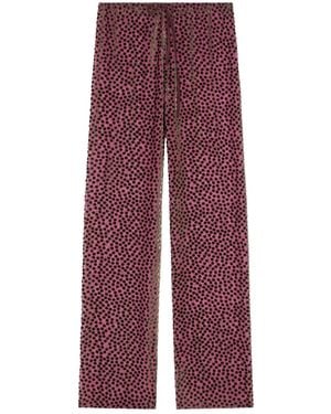 DRIES VAN NOTEN ビジュー付きストレートパンツ Dries Van Notenのブラック Panthero ストレートレッグ ジーンズ