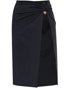 Versace Safety Pin Beach Cover-up - ブルー