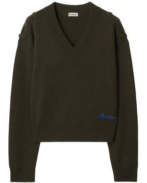 Burberry 'Cashmere Jumper - Green