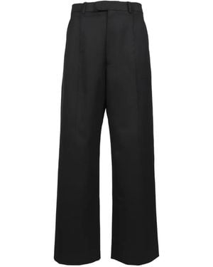 Vetements Belt-Loop Trousers - Black