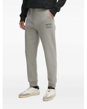 GANT Drawstring-Waist Pants - Gray