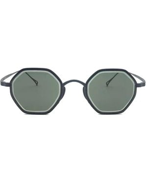 Kame Mannen ジオメトリックフレーム サングラス - グレー