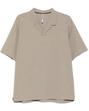 Veilance Metron Short-Sleeve Polo Shirt - Gray