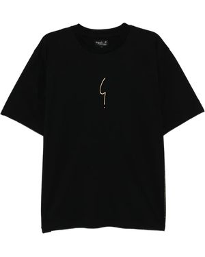 agnès b. Christof Irony-Mark T-Shirt - Black