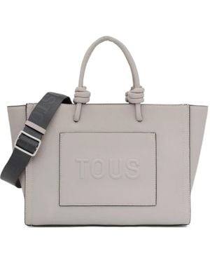 Tous Medium Amaya Tote Bag - Gray