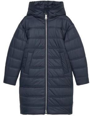 Marc O' Polo Padded Hooded Coat - Blue