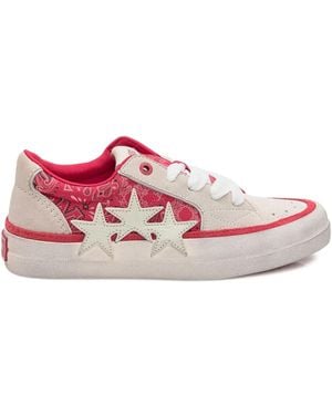 Amiri Bandana Skate Sneakers Met Paisley-Print - Roze