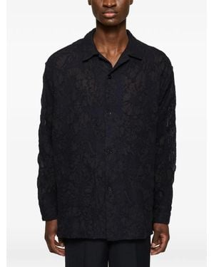 Cmmn Swdn Camisa Ario Con Botones - Negro