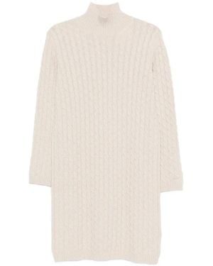 GANT Vestido De Punto De Ochos - Blanco