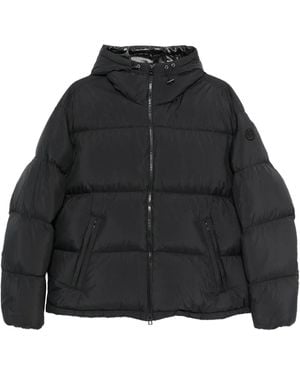 MONCLER ジップアップパデッドブルゾン ブラック MONCLER】パデッド