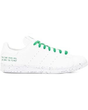 adidas Stan Smith Perforated-Detail Sneakers - White