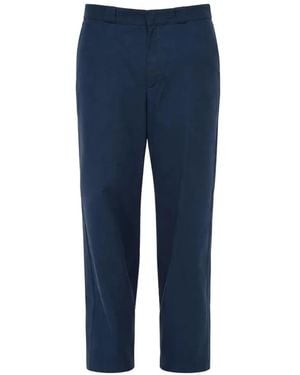 Givenchy Pantalon Cigarette À Passants De Ceinture - Blue