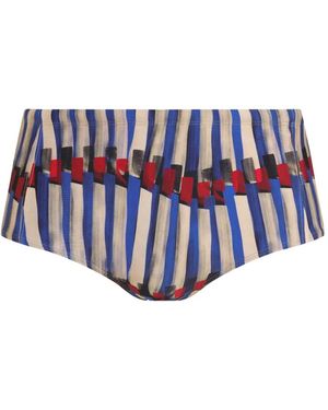 Lygia & Nanny Maillot De Bain À Rayures - Bleu