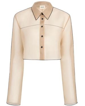 KHAITE Fritz Top - Wit
