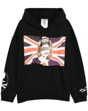 MASTERMIND WORLD Graphic-Print Hoodie - Black