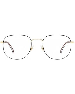 Carrera Brille Mit Geometrischem Gestell - Weiß