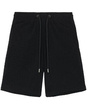Off-White c/o Virgil Abloh Towel Terry Shorts - Black