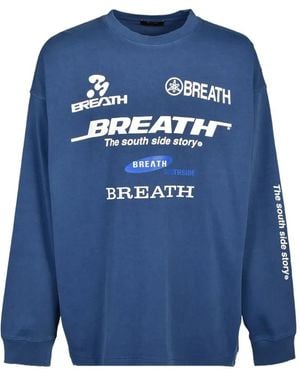 BREATH Camiseta Con Estampado Gráfico - Azul
