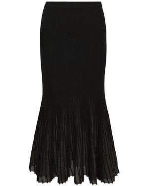 Ulla Johnson Vera Midi Skirt - Black