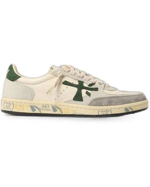 Premiata Basket Clay Sneakers - White