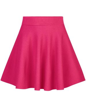 Nina Ricci プリーツ ミニスカート - ピンク