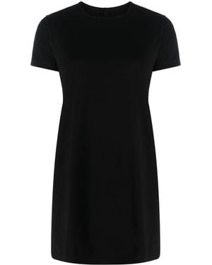 Rick Owens Jersey Thigh-Length T-Shirt - Black