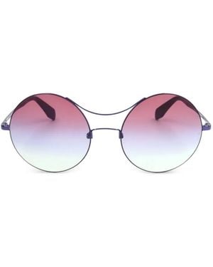 adidas Round-Frame Sunglasses - Purple