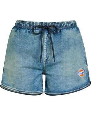 AN-Y1 Drawstring Shorts - Blue