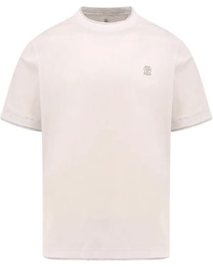 Brunello Cucinelli Cotton T-shirt - Pink