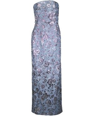 Sachin & Babi Sophia Strapless Maxi Dress - Blue