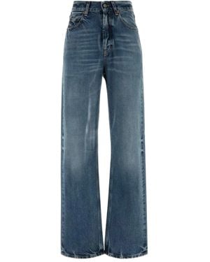Saint Laurent Vaqueros De Algodón - Azul