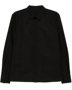 Label Under Construction Chemise En Coton - Noir