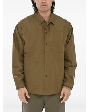 Woolrich Gore-Tex Logo-Print Jacket - Green