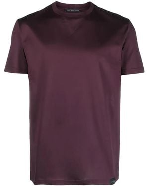 Low Brand Crew-Neck Short-Sleeve T-Shirt - Purple