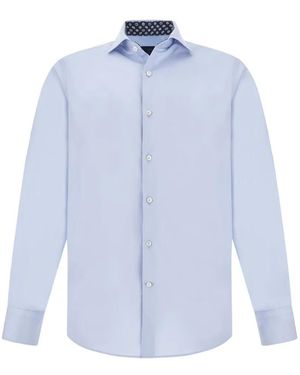 Paul & Shark Chemise En Popeline - Blue