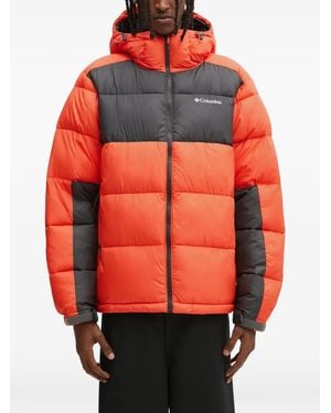 Columbia Pike Lake Hooded Colour-Block Jacket - Orange