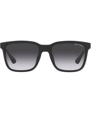ARMANI EXCHANGE Square-Frame Sunglasses - Black