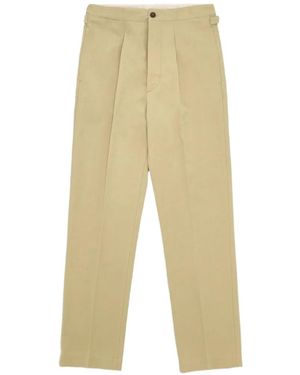 Fortela Oklahoma Buttoned Trousers - White