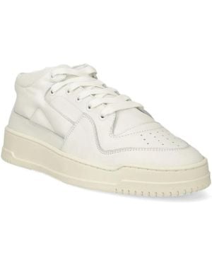 COPENHAGEN Cph159M Padded Leather Sneakers - White
